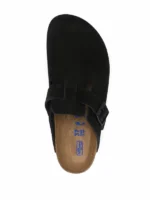 Boston Soft Footbed Suede 'Black' - Image 3