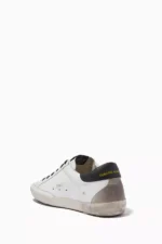purple golden goose sneakers - Image 4