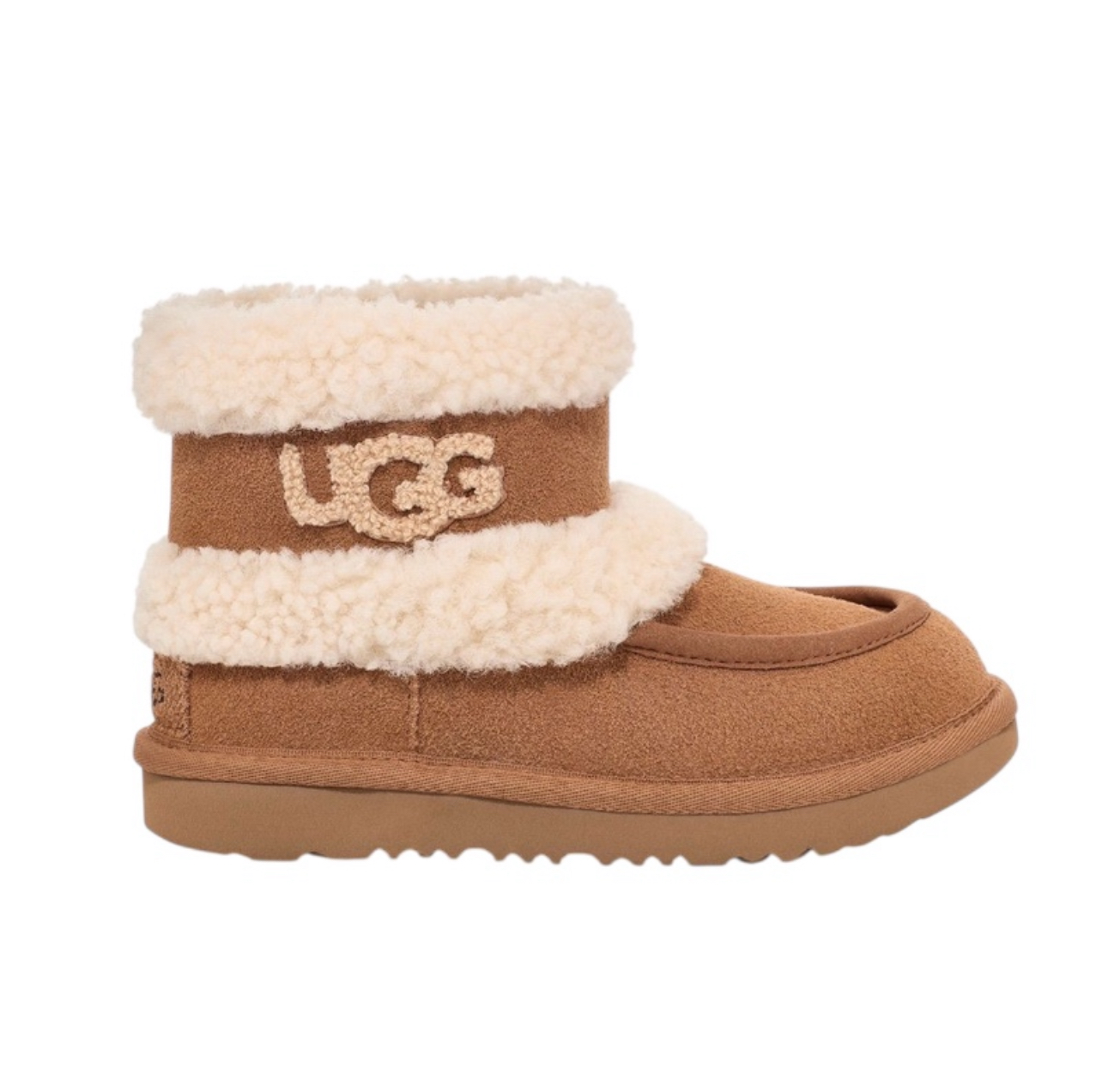 IMG_6012 UGG Ultra Mini Fluff Boot 'Chestnut' - Image 1